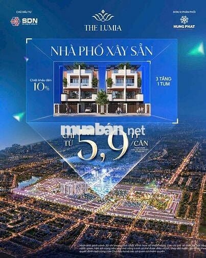 The Lumia - Nhà phố Đà Nẵng chỉ hơn 5 tỷ sở hữu cả nhà và đất