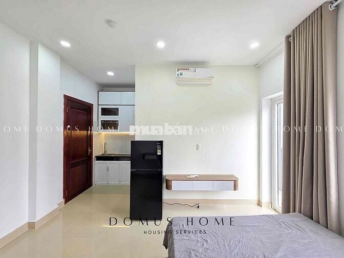 cho thuê studio ban công full nt gần lotte,rmit,tdtu dễ đi qua q1,4,8