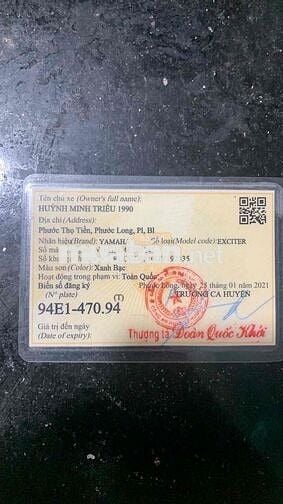 Yamaha Exciter Xanh bạc 25 vạn