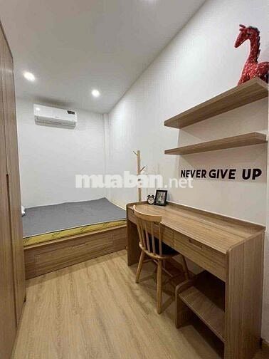 Cho thuê phòng full nội thất mặt tiền đường Tân Cảng sát chợ tàu điện