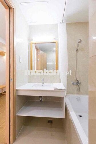 Cho thuê căn hộ studio tách bếp cửa sổ trời full nt gần cầu Ba Son q1