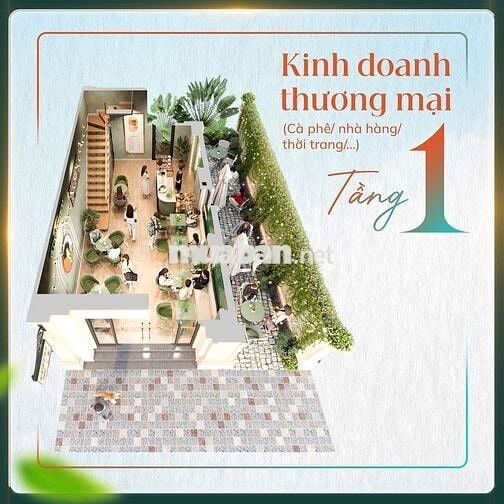 Bán nhà Hóc Môn, đường nhựa 13m, trả trước 1,6 tỷ