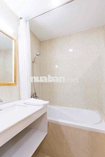 Cho thuê căn hộ studio tách bếp cửa sổ trời full nt gần cầu Ba Son q1