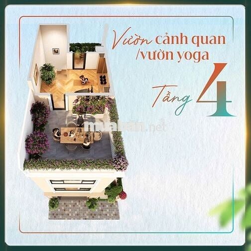 Bán nhà Hóc Môn, đường nhựa 13m, trả trước 1,6 tỷ