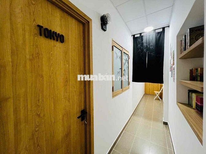 Cho thuê phòng full nội thất mặt tiền đường Tân Cảng sát chợ tàu điện