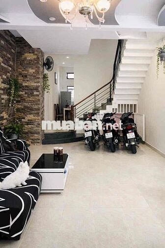 Phan Xích Long - hẻm oto 2 mặt tiền 5 phòng 4 tầng 22tr/th