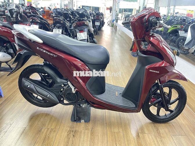 Honda Vision 2019 Đỏ đen máy zin êm