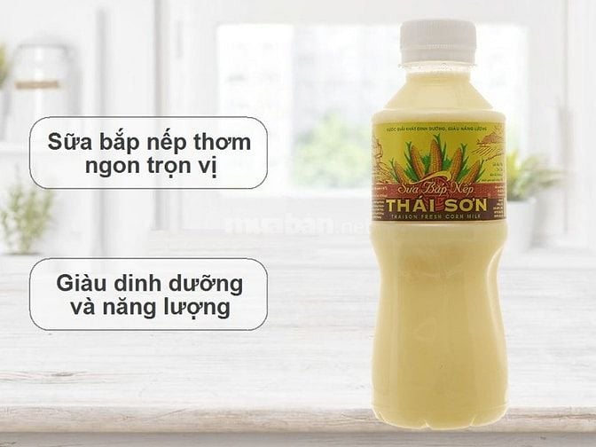 Sữa Bắp Nếp Thái Sơn – Thức uống thơm ngon từ bắp nếp tự nhiên