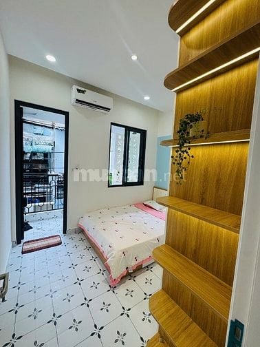 Bán nhà Hẻm xe hơi Phan Văn Trị, DT 46m2, 2 tầng, 3 Phòng ngủ, Mới, Ở 