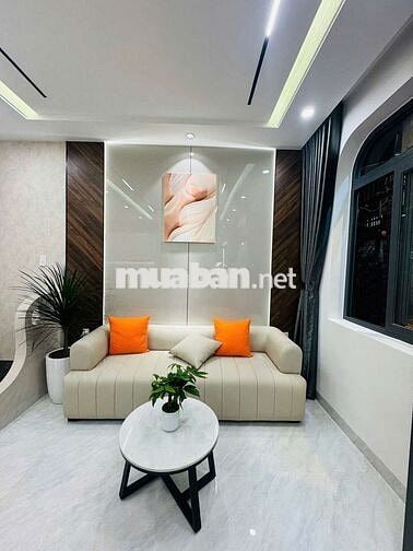 Nhà Q7, 35m2 thiết kế hiện đại Nhà mới dọn vào ở Liền. 