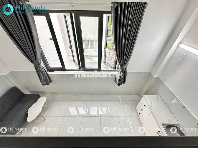 CHO THUÊ CHDV FULL NỘI THẤT - CỬA SỔ TO - VƯỜN LÀI