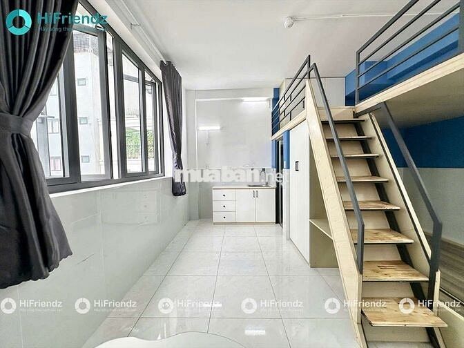 CHO THUÊ CHDV FULL NỘI THẤT - CỬA SỔ TO - VƯỜN LÀI