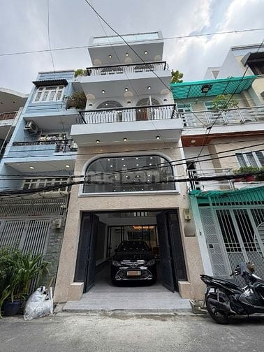 BÁN GẤP NHÀ 5 TẦNG HXH TRƯỜNG SA, PHÚ NHUẬN, Ô TÔ NGỦ TRONG NHÀ