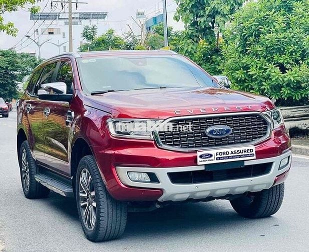 Ford Everest Titan 4x4 2020 26.000km Đỏ