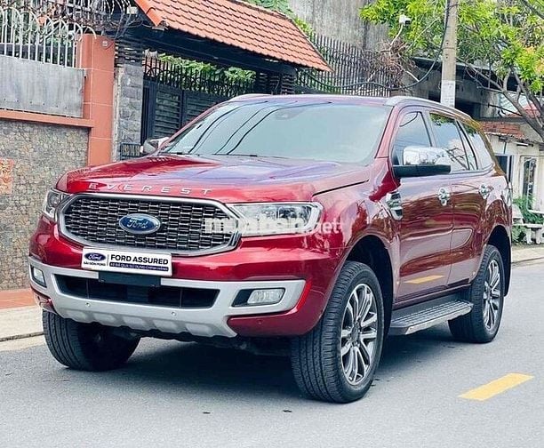 Ford Everest Titan 4x4 2020 26.000km Đỏ