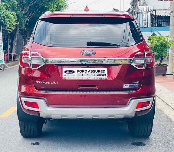 Ford Everest Titan 4x4 2020 26.000km Đỏ