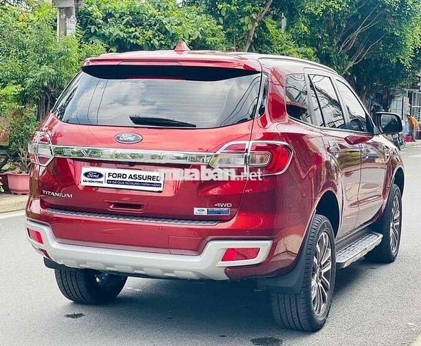 Ford Everest Titan 4x4 2020 26.000km Đỏ
