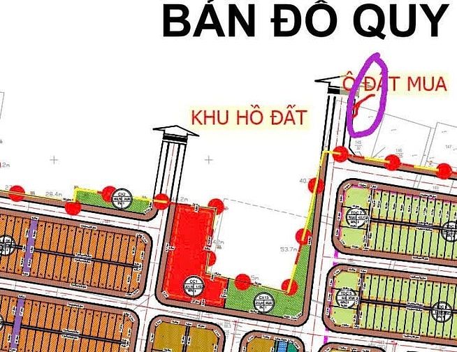 Sở hữu mặt hồ _sát bên khu dân cư 