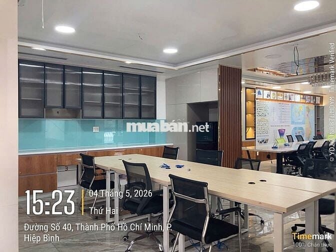 CHO THUÊ TẦNG 4 TÒA NHÀ CĂN GÓC – KDC VẠN PHÚC, TP. THỦ ĐỨC