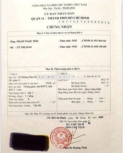 MẶT TIỀN KINH DOANH quận 11 - 102 Hàn Hải Nguyên, P. Bình Thới, TPHCM