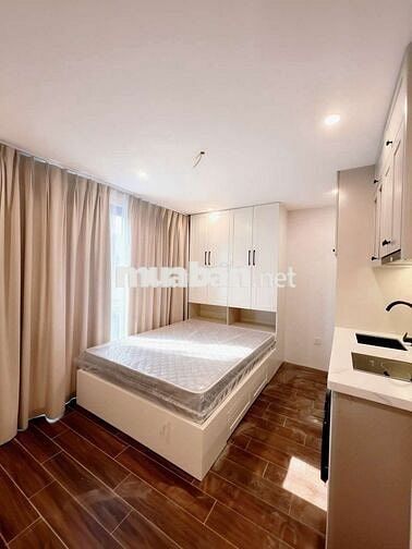 có để xe điện, studio gần lăng bác, 25m2 full đồ