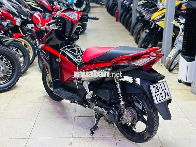 XE MÁY THỊNH PHÁT- AIR BLADE 110 ĐEN ĐỎ 2012 ĐẸP