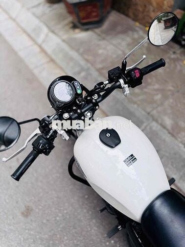Kawasaki W175 Đặc biệt Trắng xe nguyên bàn đẹp