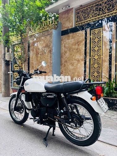 Kawasaki W175 Đặc biệt Trắng xe nguyên bàn đẹp