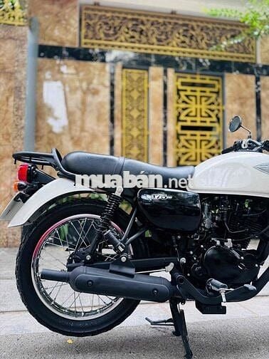 Kawasaki W175 Đặc biệt Trắng xe nguyên bàn đẹp