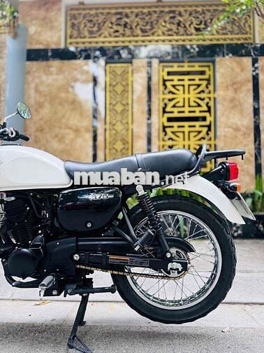 Kawasaki W175 Đặc biệt Trắng xe nguyên bàn đẹp
