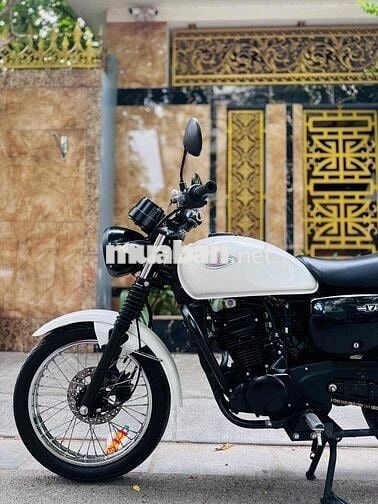 Kawasaki W175 Đặc biệt Trắng xe nguyên bàn đẹp