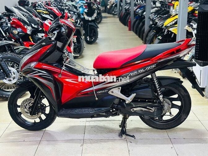 XE MÁY THỊNH PHÁT- AIR BLADE 110 ĐEN ĐỎ 2012 ĐẸP