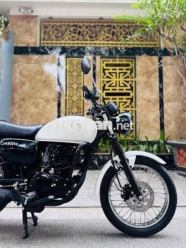 Kawasaki W175 Đặc biệt Trắng xe nguyên bàn đẹp