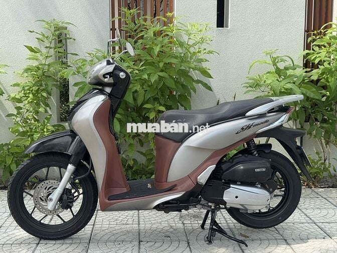 Honda SH Mode 2017 Bạc, Nâu, Đen khoá smakay
