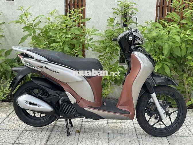 Honda SH Mode 2017 Bạc, Nâu, Đen khoá smakay