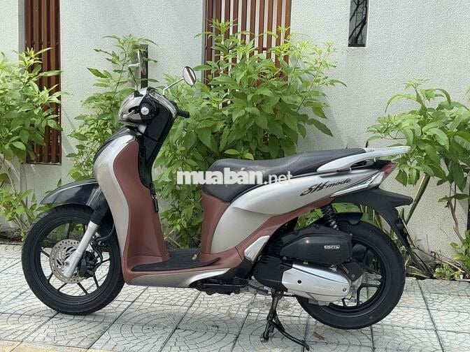 Honda SH Mode 2017 Bạc, Nâu, Đen khoá smakay