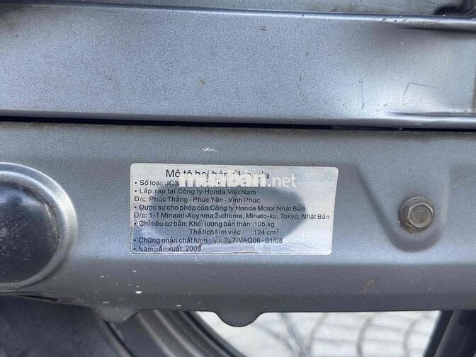 Honda Future Neo Fi 2009 Đỏ 125cc