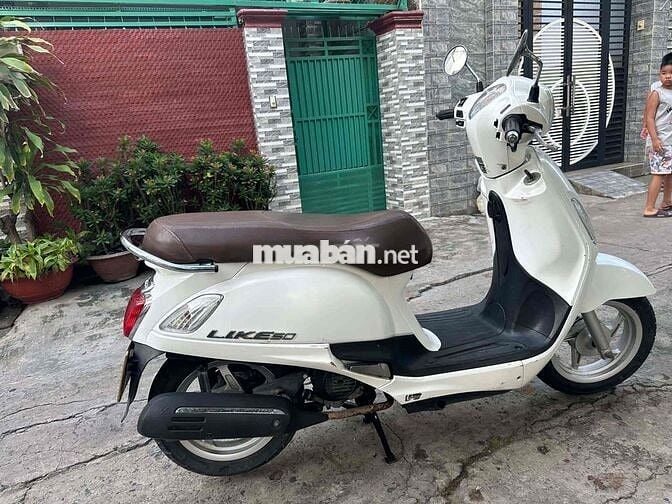 Kymco Like 50cc 2018 Trắng SD29000km zin100% bstp