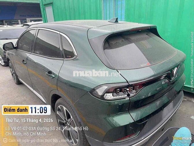 Bán Xe Lướt màu lạ VinFast VF8 Plus 2024 Xanh rêu