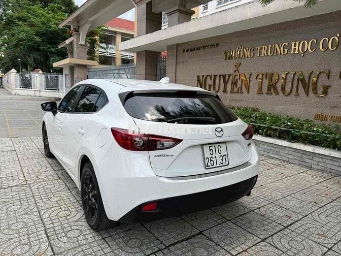 Mazda 3 Hatchback 2016 1.5 AT Trắng 136.000km