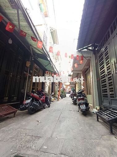 Nhà thuê hẻm 3,5 m Tân hoà đông p13 Q6