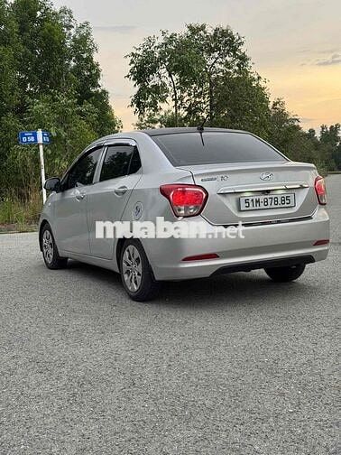Hyundai I10 Sedan 2015 Bạc Ấn Độ