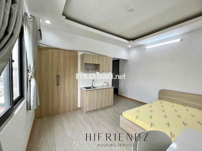 Studio Cửa sổ full nội thất, thang máy mặt tiền Trần Hưng Đạo q5