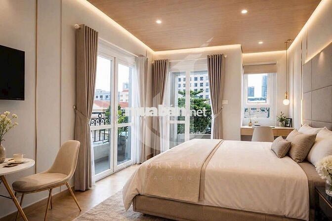CHO THUÊ STUDIO 38M2 PHAN ĐĂNG LƯU - BAN CÔNG - GẦN CHỢ BÀ CHIỂU