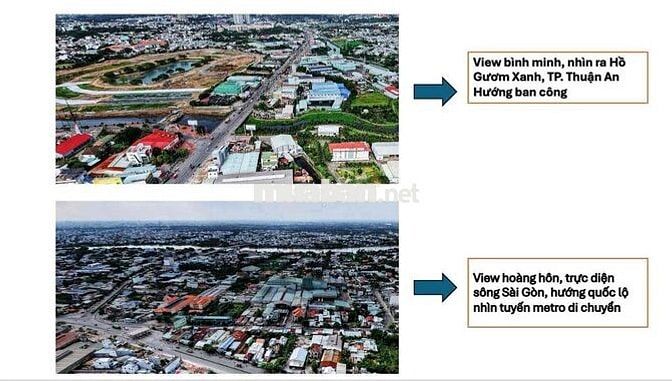 SIÊU PHẨM 3PN - 3WC CĂN GÓC 2 VIEW BÌNH MINH HOÀNG HÔN GẦN 99m2