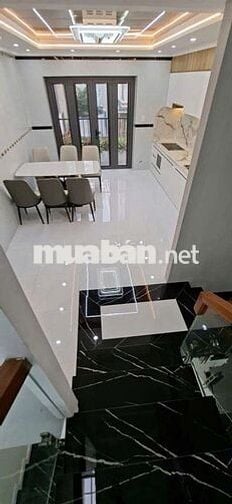 CHO THUÊ NHÀ MỚI 100% .CÓ NỘI THẤT.1 trệt - 1l lững 3 lầu. BINH TÂN