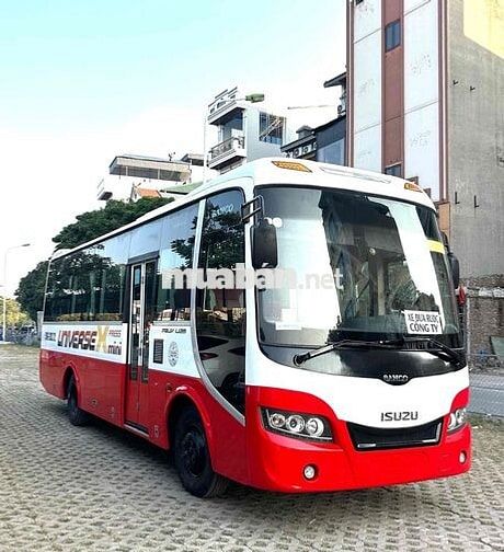 Samco Universe X mini 2015 29 chỗ Đỏ, Trắng 21 vạn