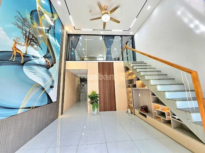 Nhà đẹp full nội thất - hẻm ô tô Phan Văn Hớn, Quận 12, sổ hồng riêng 