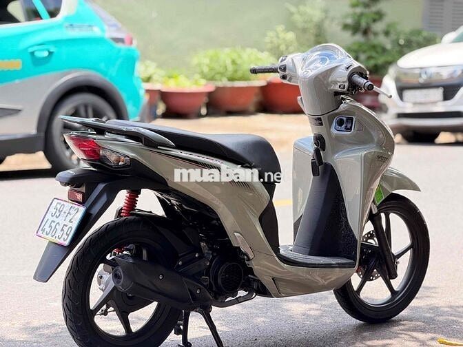 Honda Vision 2023 Smartkey Xám Xi Măng