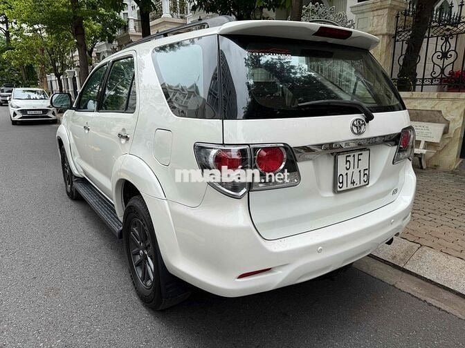 Toyota Fortuner 2016 Máy dầu Số sàn Trắng